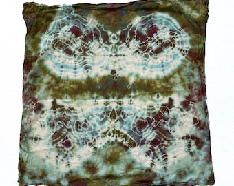 Bandana Tie Dye 100% Algodón Orgánico "Rana"