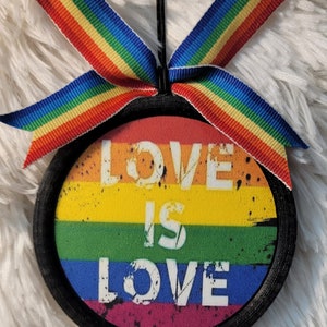 Love is Love Car Air Freshie