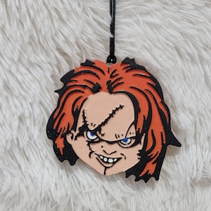 Chucky Car Air Freshie (glow in the dark)