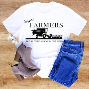 Support Farmers shirt SVG, PNG, Farming, Midwest, Combine, John Deere, mannen en vrouwen cricut bestand