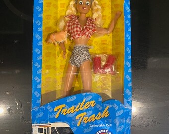 White trash barbie doll