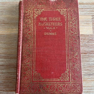 1800s The Three Musketeers vol.II by Dumas