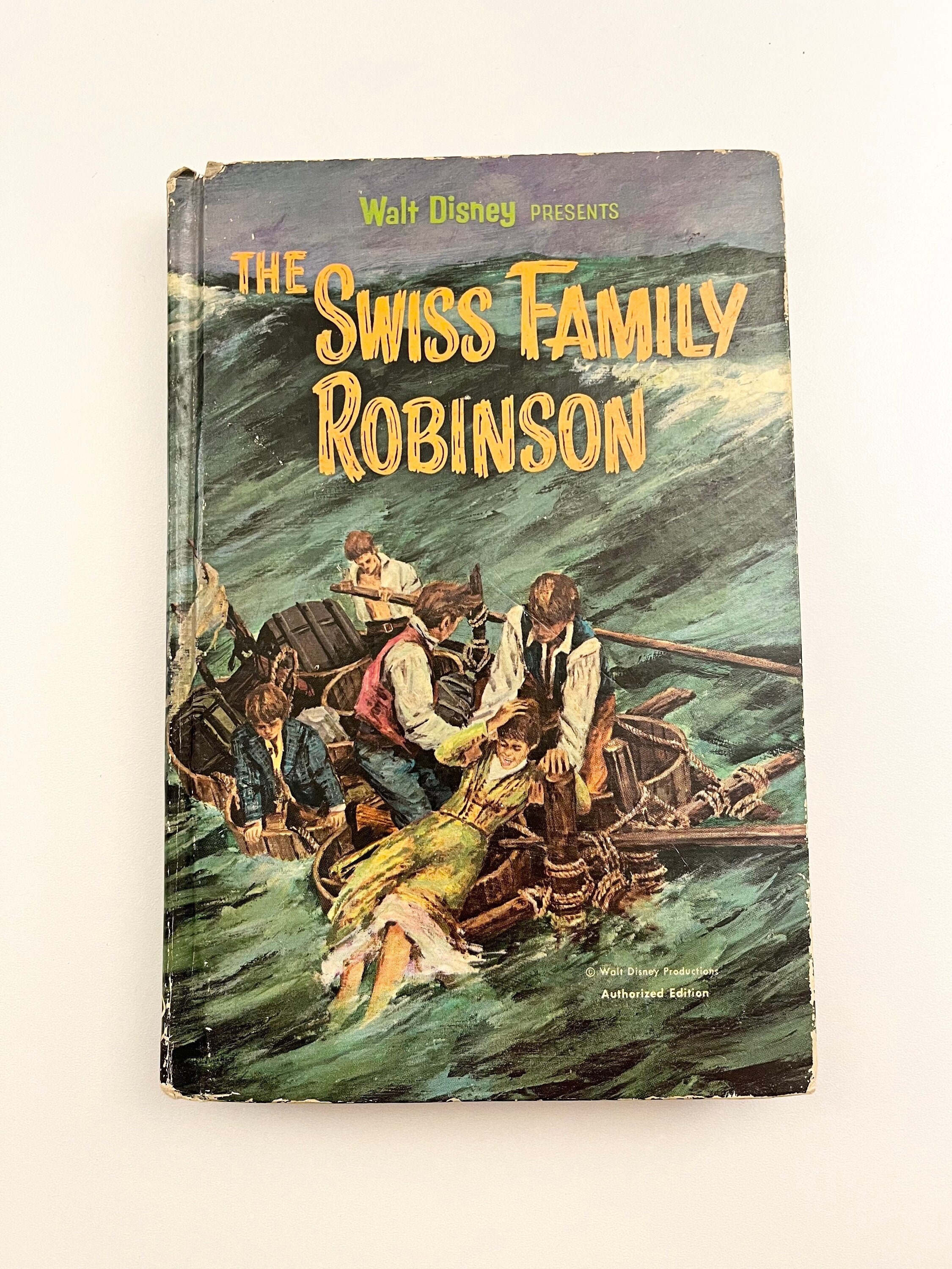 1969 Walt Disney Presents the Swiss Family Robinson - Etsy