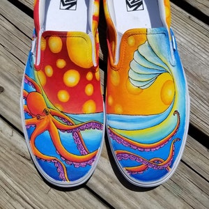 Custom Hand Painted Vans Shoes