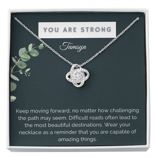 Strength Necklace Etsy