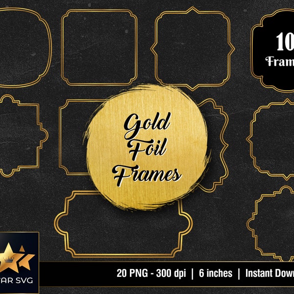 Thumbnail Gold Frame Frames - Etsy