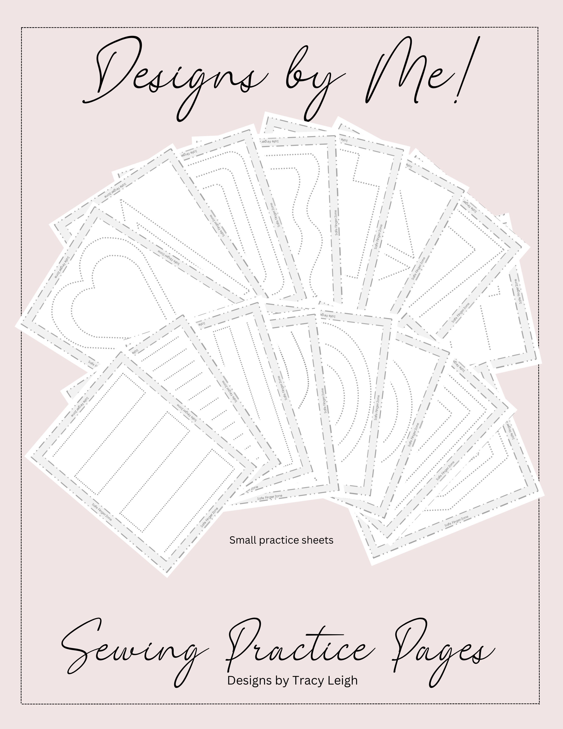 Sewing Practice, 41 Sewing Worksheets Templates for Beginners, Learn ...