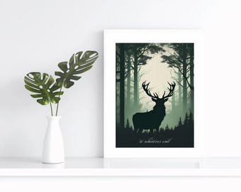 To Whatever End - Throne of Glass  Downloadable Digital Print