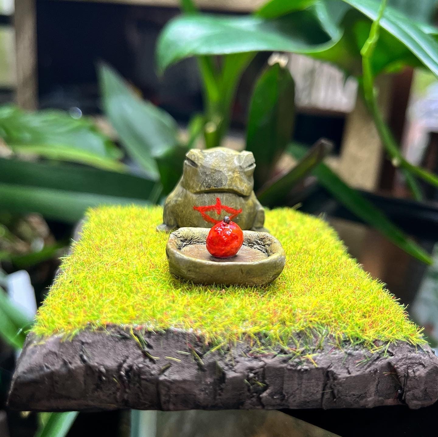 Zelda Breath of the Wild Frog Statue Etsy