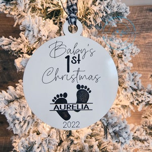 Baby&#39;s 1st Christmas Ornament - FILE ONLY