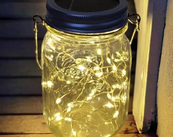 Solar Fairy Light Jars