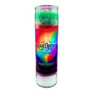 Road Opener 7 Color Ritual Candle, Abre Caminos  7-Day Candle Limited Edition