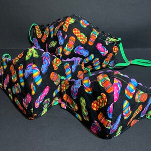 Mask Rainbow flip-flop
