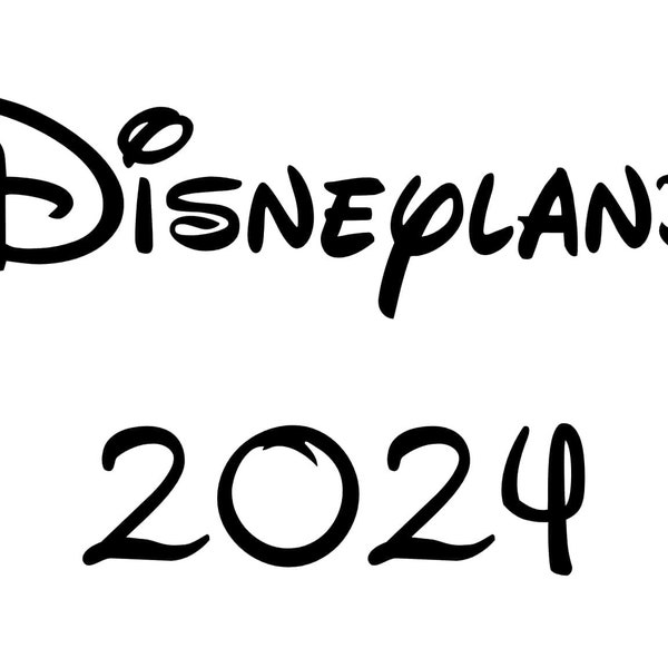 Disneyland 2025 Etsy
