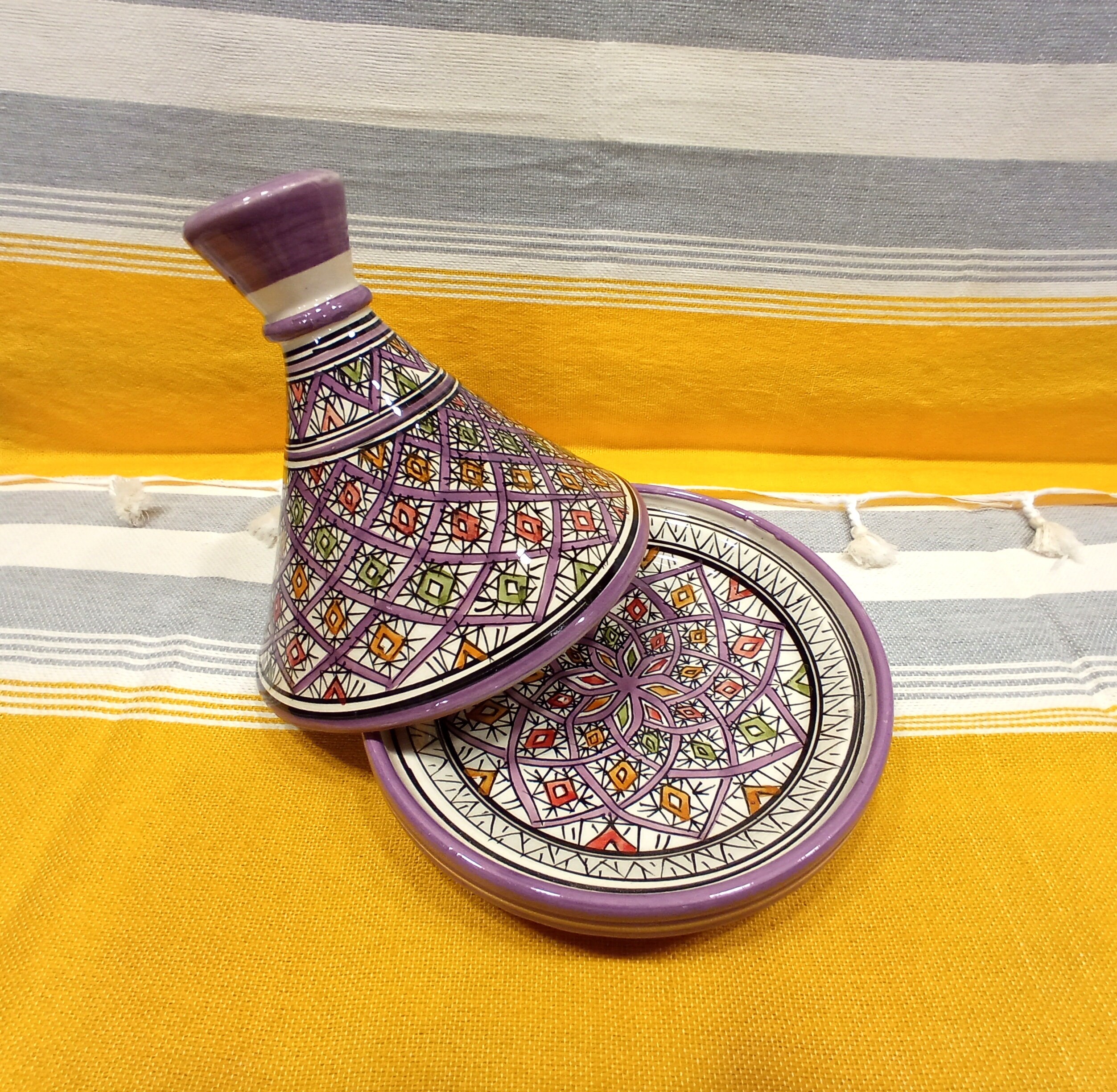 Moroccan Serving Tagine Handpainted Tagine Decorative Tajine Tagine