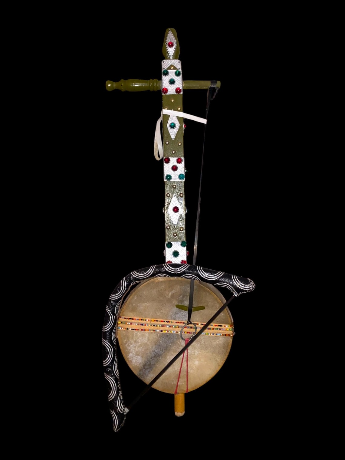 Handmade Amazigh Berber Rubab – Ribab Traditional Moroccan String ...