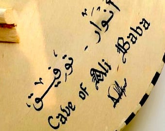 手作りの小さなモロッコの5弦リュートギター伝統的なスピリチュアル