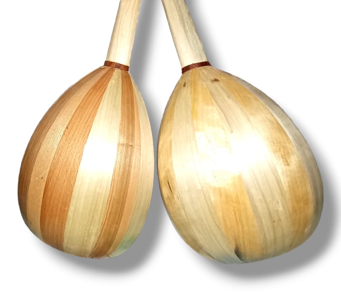 Moroccan Lute Oud Music Instrument With 5 Strings Melodies, Handmade