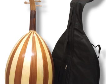 手作りの小さなモロッコの5弦リュートギター伝統的なスピリチュアル