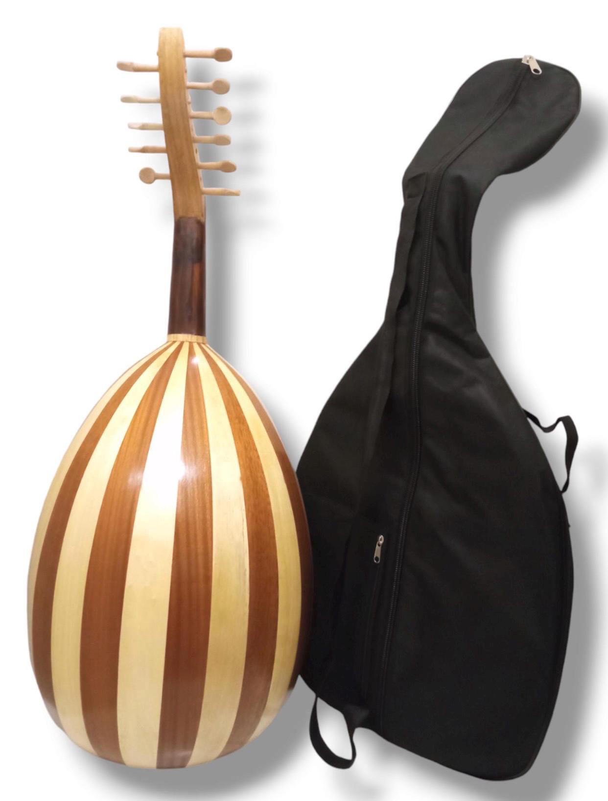 リュート　モロッコ楽器 手作りの小さなモロッコの5弦リュートギター伝統的なスピリチュアル