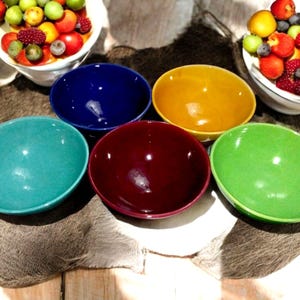 Large Moroccan Ceramic Bowl: Colorful Geometric Design, Home Accent Piece