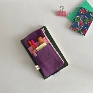Elastic Journal Pen Pouch, Planner Pen Holder, Organizer Notebook Pencil Pouch, Adjustable Elastic Pencil Case, for A6, A5, A4, B6, B5