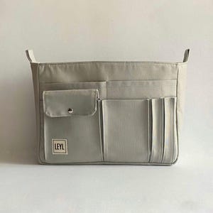 Canvas Purse Organizer Insert, Custom Bag Organizer, Bag Insert, Tote Bag Organizer, Organizer Bag for Tote Bag, Tote Insert, Bag in Bag