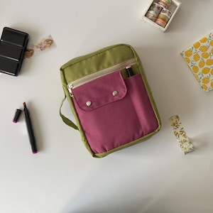 Aufbewahrung für Reisekunst, Planertasche, Journaltasche, Schreibwaren, Skizzierzubehör