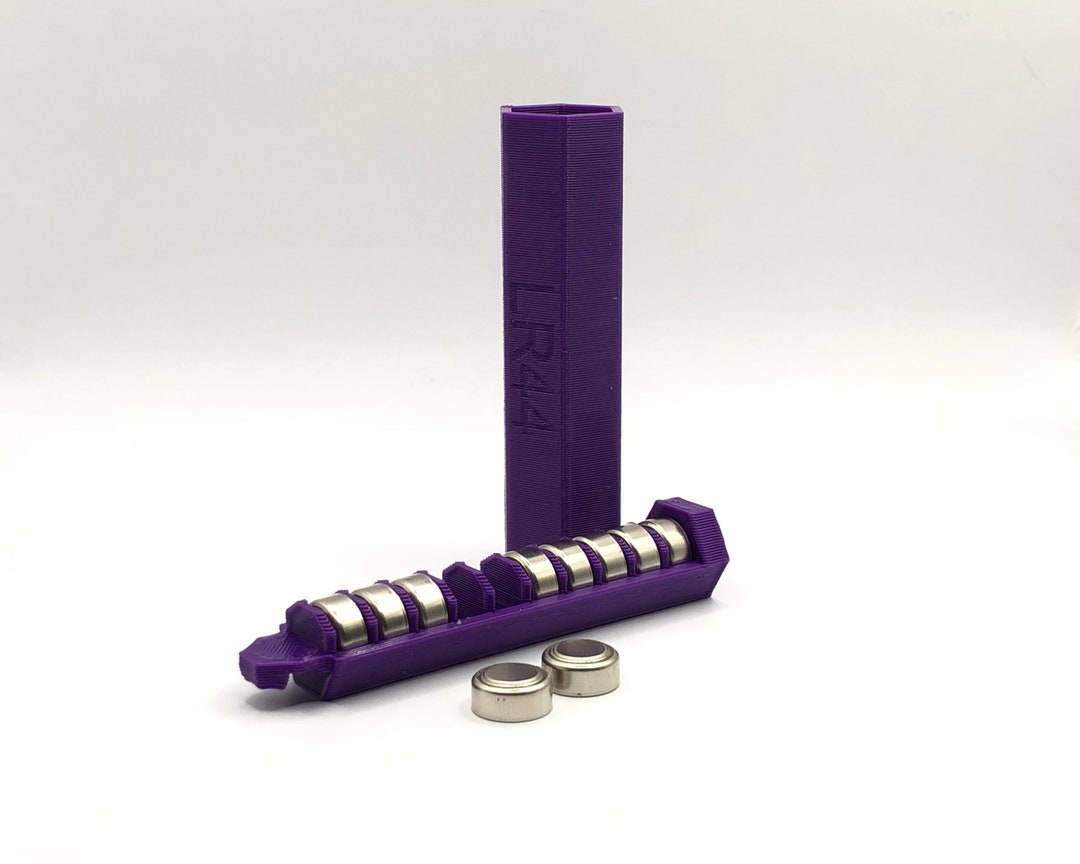 LR44 Battery Case Holder Dispenser Etsy