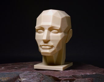 Planar Head | Portrait Drawing Sculpting Aid | Planar Bust | Loomis Bammes Asaro