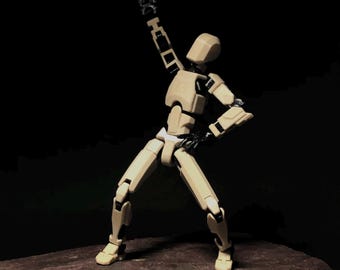 Artists Posable Mannequin - Fully Articulated Figurine - Accessories Included