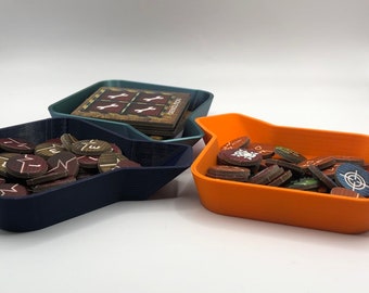 Tokens Tray for Board Games — Stackable — Pack of 1 - 5