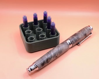 Fountain Pen Refill Holder | Prevent Messy Spills | Office Organisation
