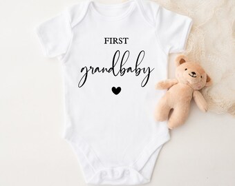 First Grandbaby | Baby Onesie | Personalised Bodysuit