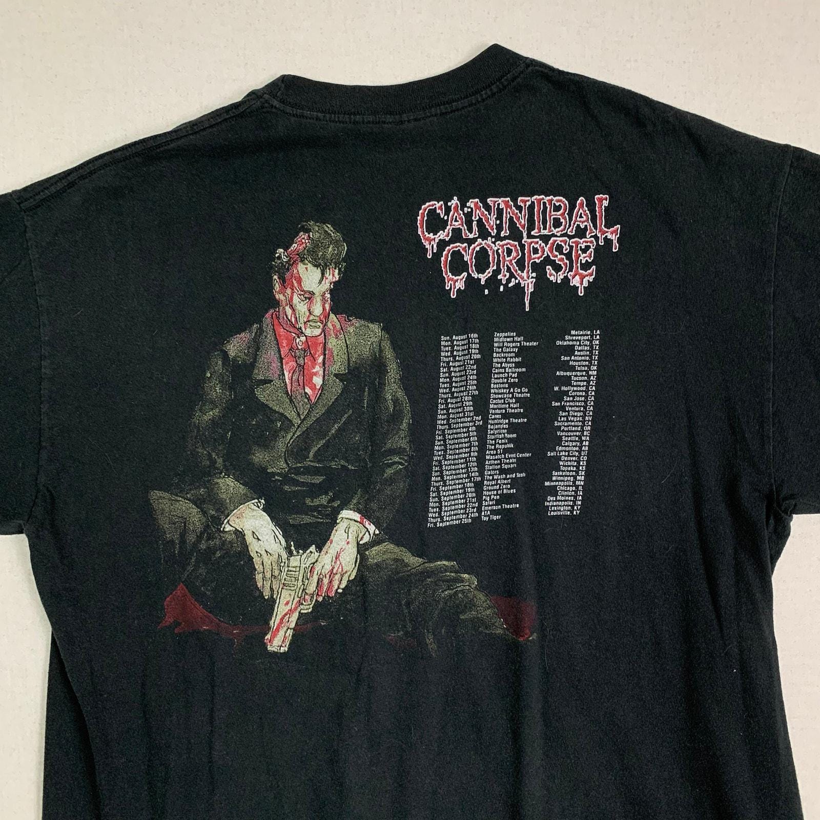 CANNIBAL CORPSE ツアーTシャツ 1994 ヴィンテージ　ロック Vintage Cannibal Corpse Gallery of Suic*de Death Metal Band