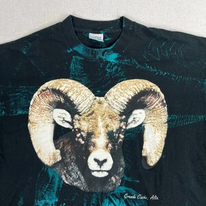 ヴィンテージ 羊 雄羊 動物 グランデ カシェ アルタ AOP XL 90年代