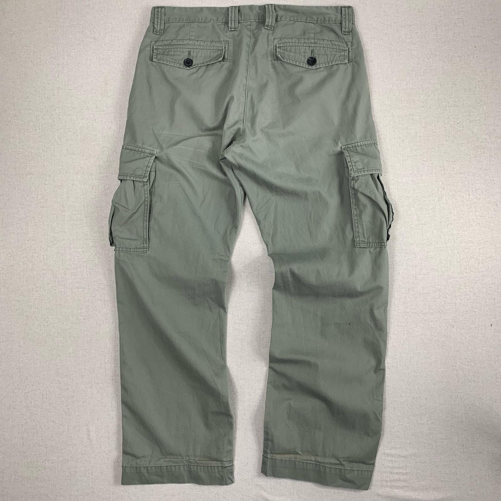 Green Gap Cargo Pants - 32 - Etsy