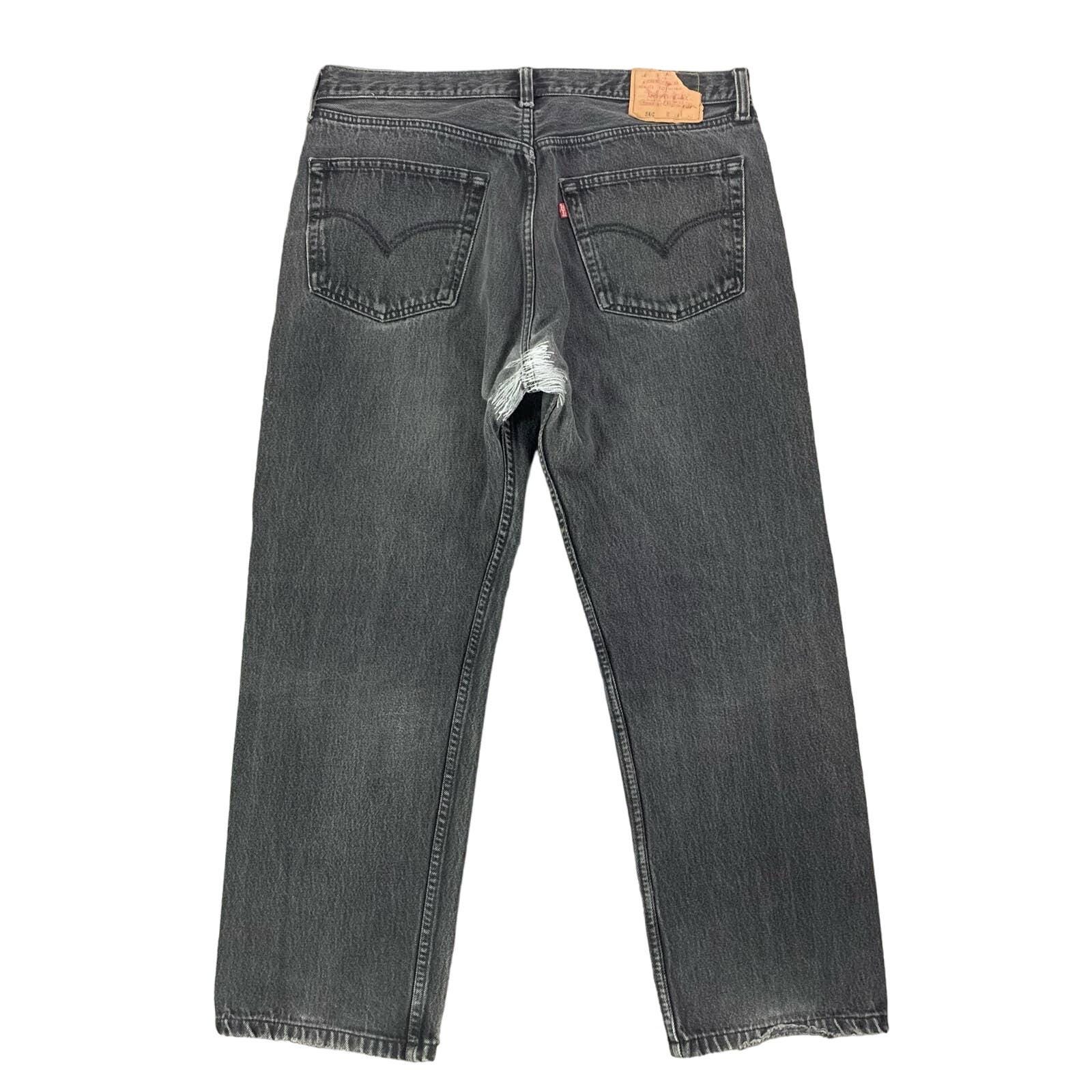 Vintage Levis 501 Black Usa 36 - Etsy