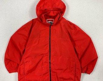 Vintage Roter Marlboro Windbreaker - M - 90er Jahre