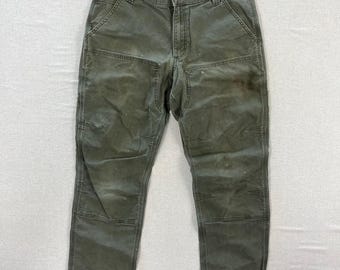 ヴィンテージ 90 年代 カーハート ダブルニー モスグリーン