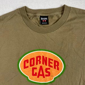★US 古着　VTG corner gas CTV ボウリングシャツ ☆US 古着 VTG corner gas CTV ボウリングシャツ