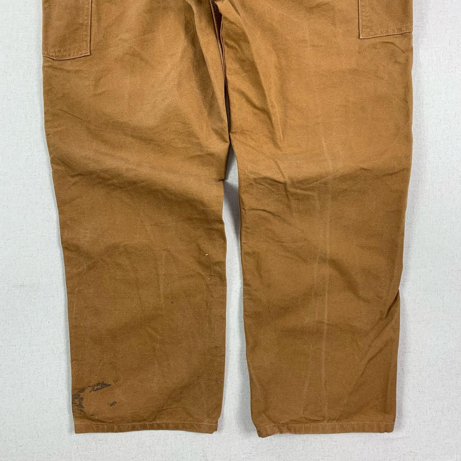 貴重◎ 90's carhartt duck cargo pants Carhartt WIP - Regular Cargo Rinsed Duck Green - Pants
