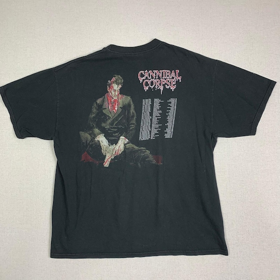 CANNIBAL CORPSE ツアーTシャツ 1994 ヴィンテージ　ロック Vintage 1994 Cannibal Corpse Bleeding Easter Festivals Tour