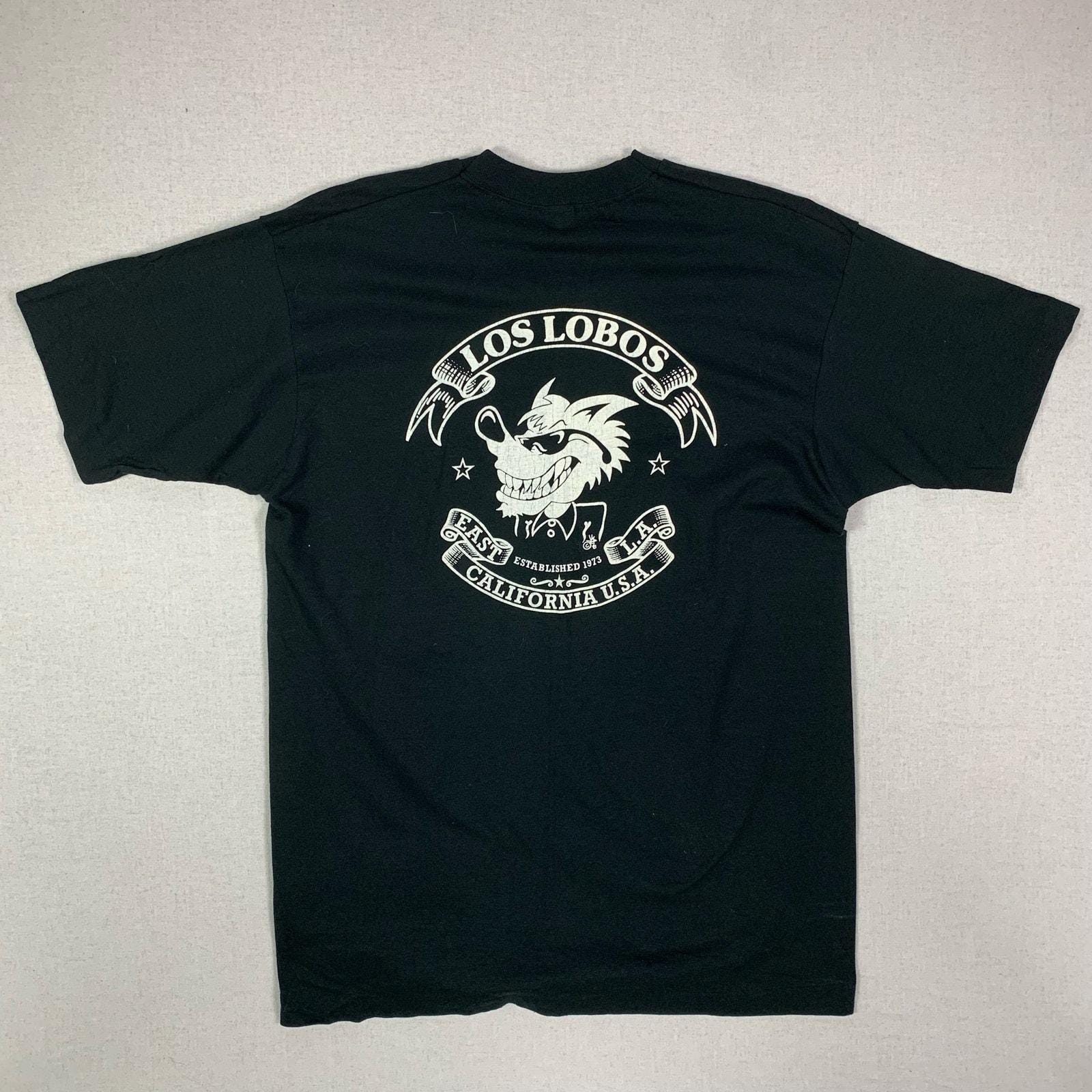 1987年 Los Lobos ロス・ロボス Tシャツ バンド ロスロボス vintageバンド Tシャツ - メルカリ