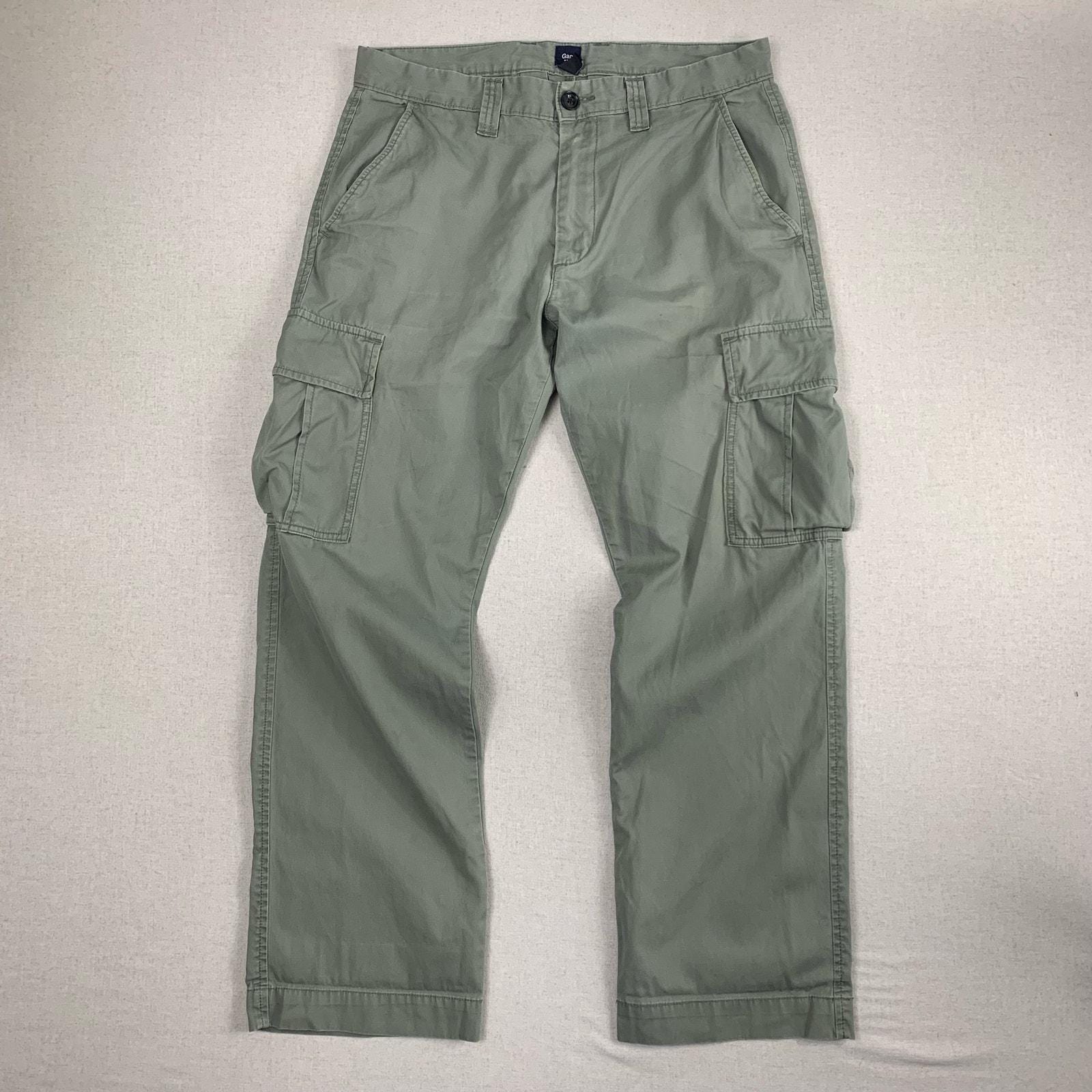 00's Vintage「GAP」Grey Wool CARGO PANTS M 00's Vintage「GAP」Grey Wool CARGO PANTS M