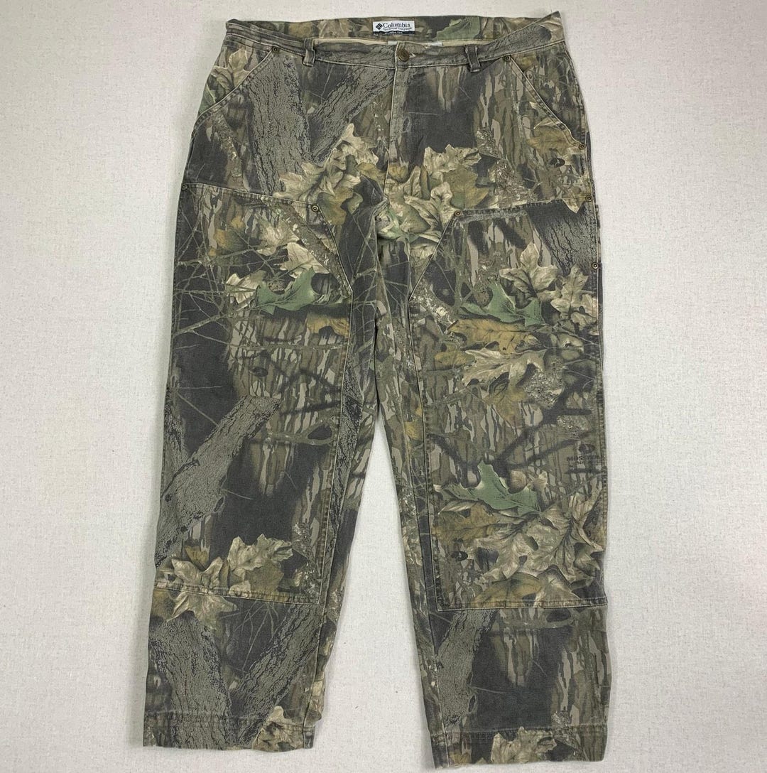 パンツ Columbia real tree doble knee pants Vintage Real Tree Camo Double Knee Carpenter Jeans Columbia