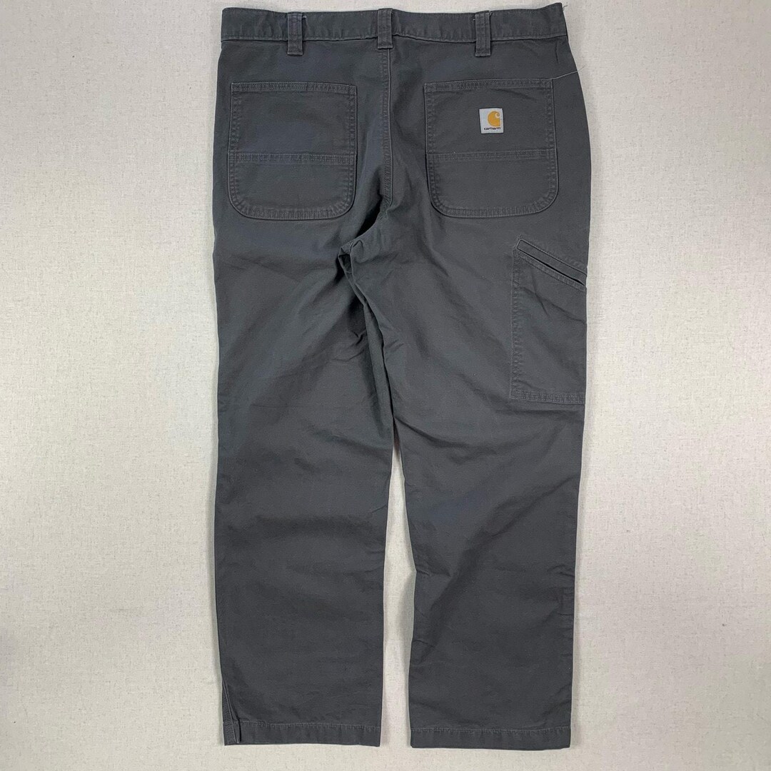 ダメージ加工 ステイングレー カーハート コットン キャンバス