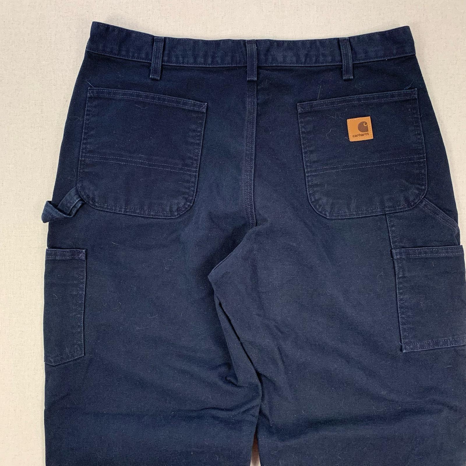 Vintage Blue Carhartt Carpenter Work Pants 36 Y2K Etsy Ireland