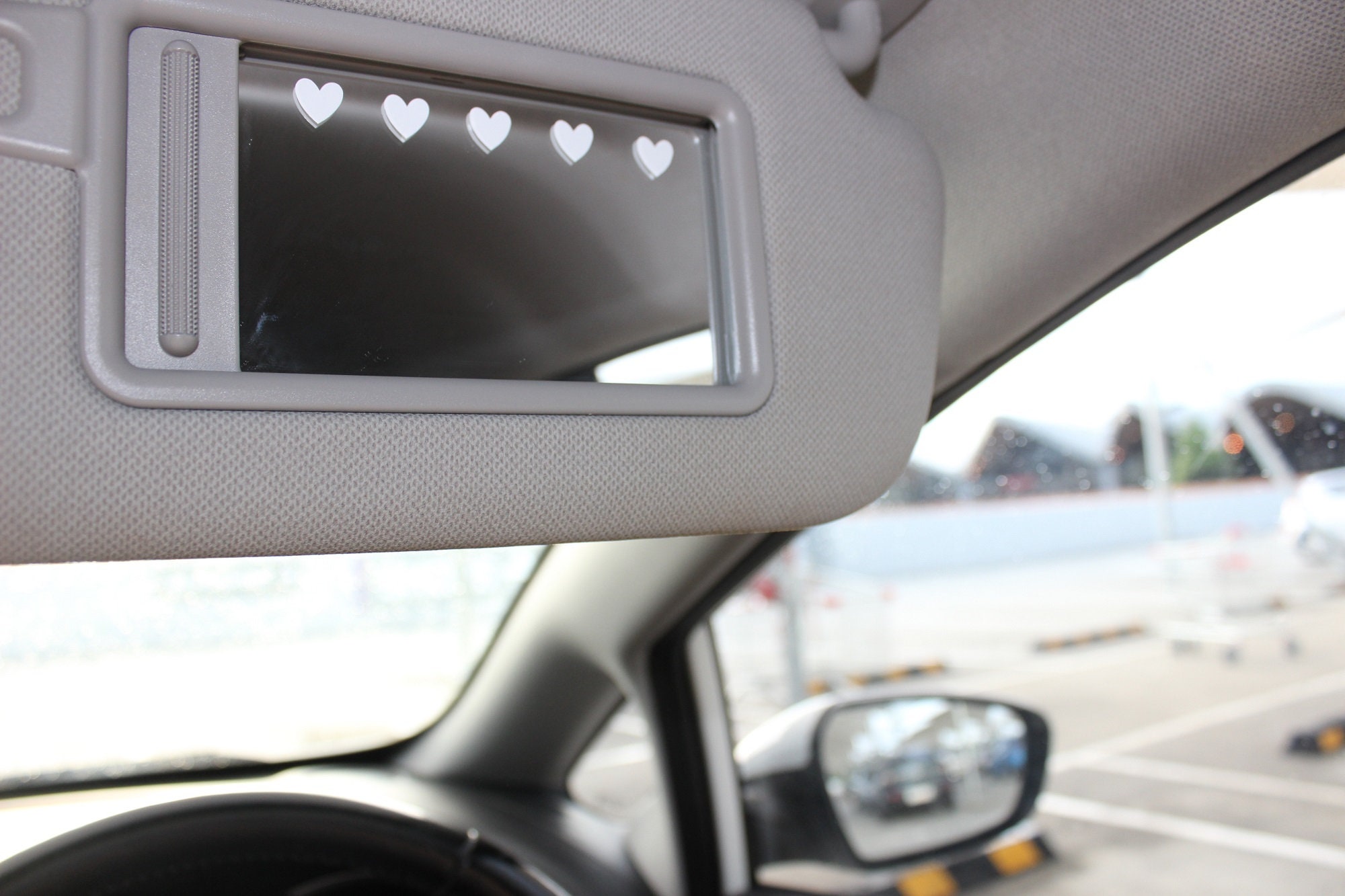 Car Mirror Decal Car Mirror Sticker Rear View Mirror Decal Etsy