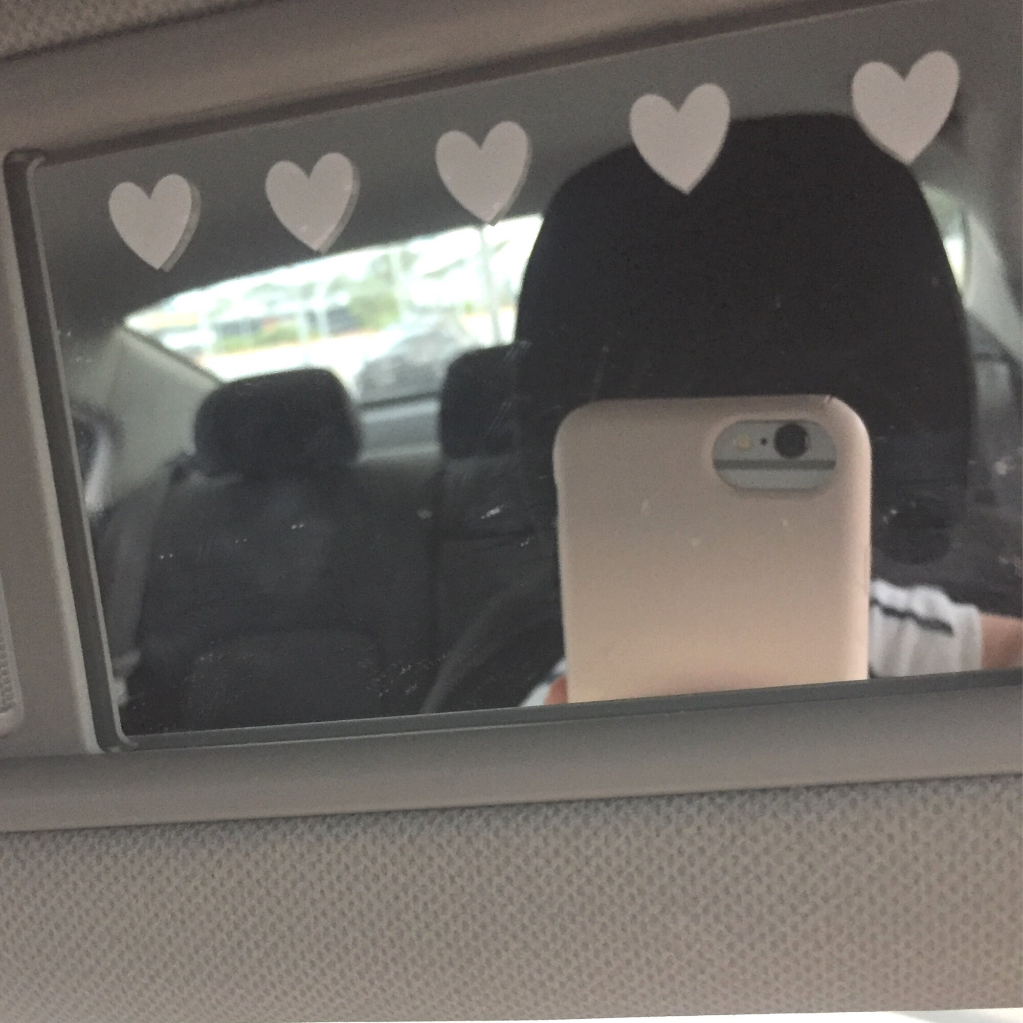 Car Mirror Decal Car Mirror Sticker Rear View Mirror Decal Etsy